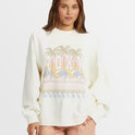 Womens Lineup Pullover Sweatshirt