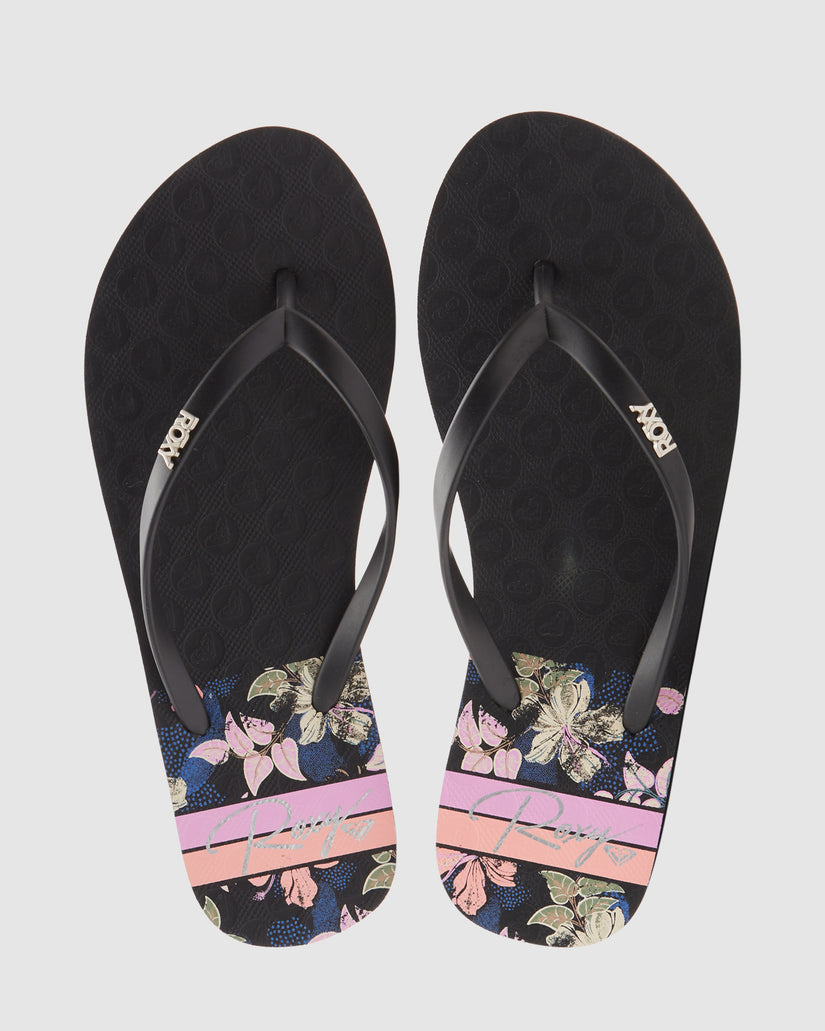 Womens Viva Printed Flip-Flops