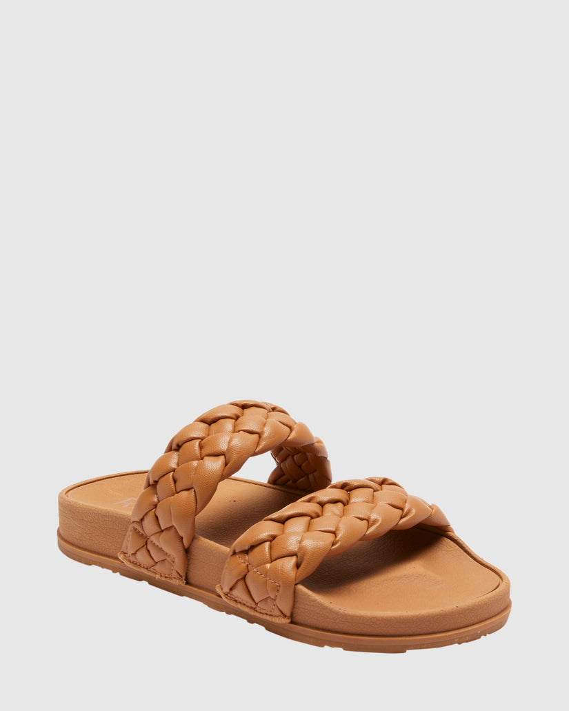 Womens Slippy Braided Sandals