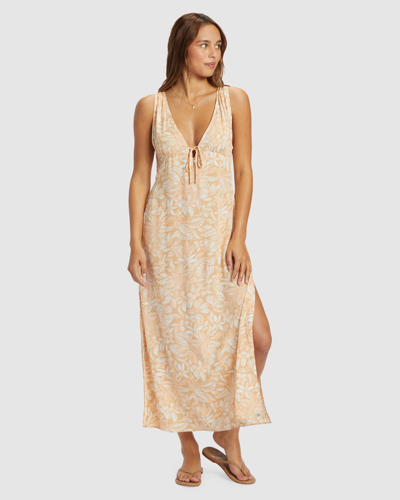 Womens Pearl Moonlight Midi Slip Dress