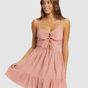 Womens Jasmine Breeze Strappy Mini Dress