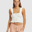 Womens Sunset Mist Cropped Vest Top