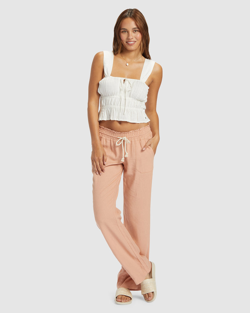 Womens Sunset Mist Crop Top