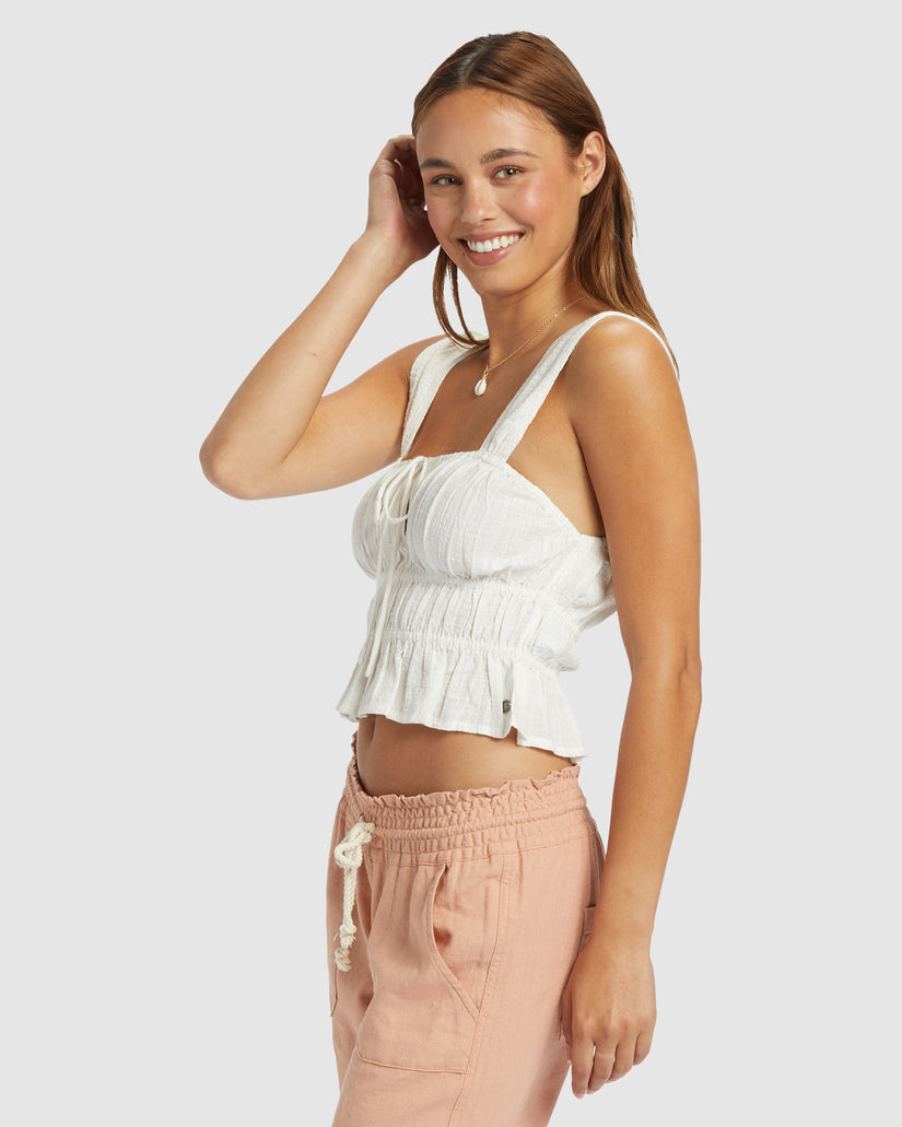 Womens Sunset Mist Crop Top