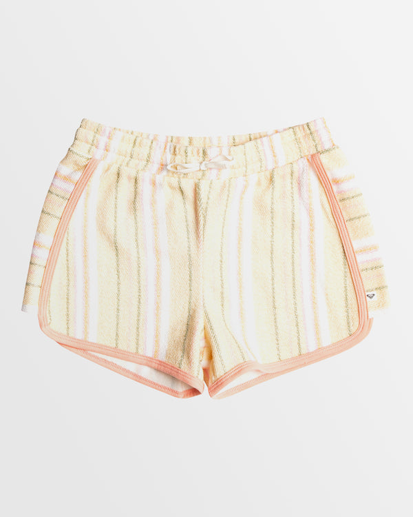 Girls 4-16 Feels Like Summer Elastic Waist Shorts