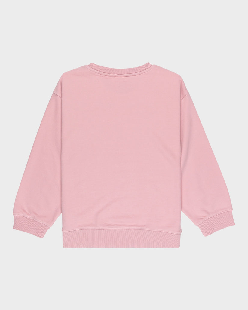 Girls 4-16 Morning Hike Terry Crew Neck