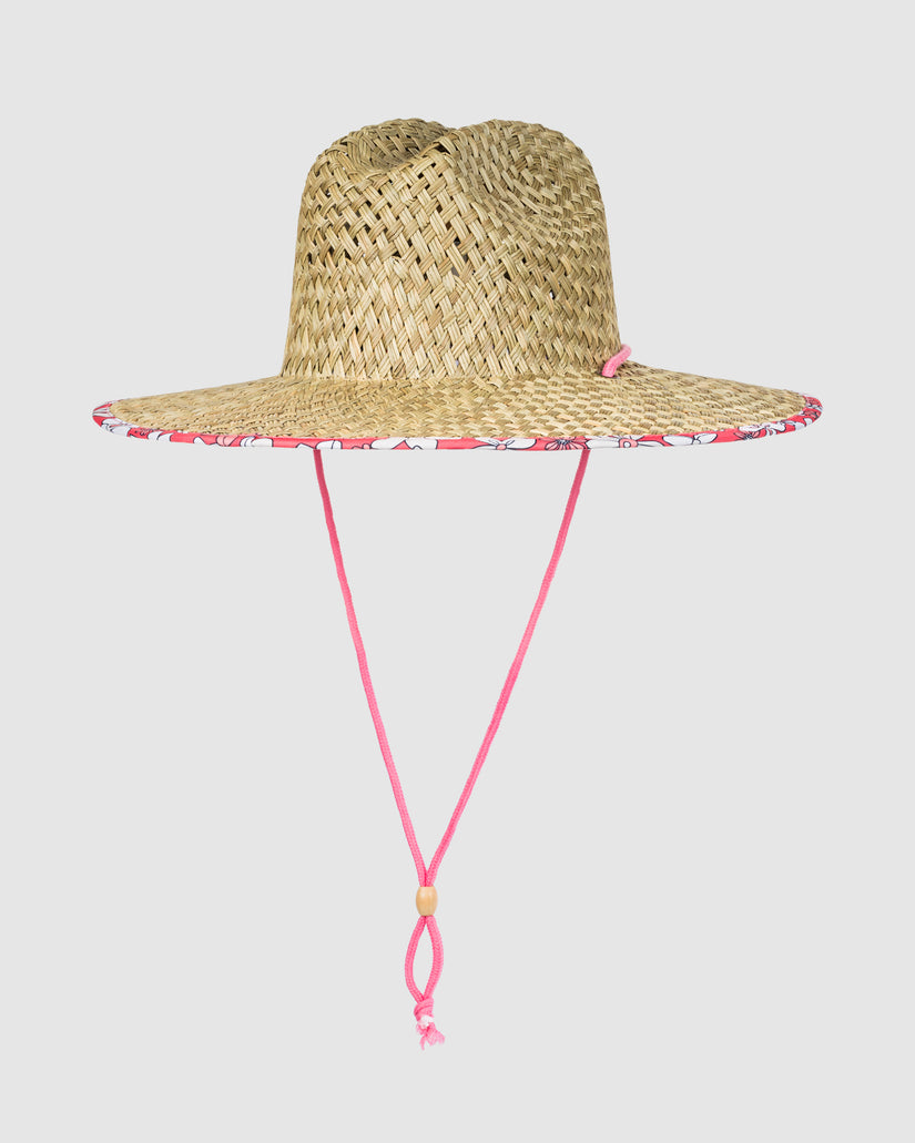 Girls 8-16 Pina To My Colada Straw Hat