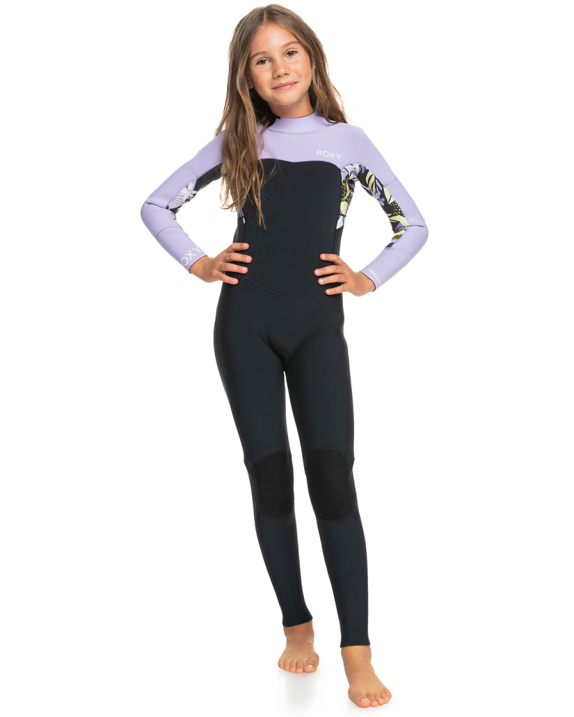 Girls 8-16 3/2Mm Swell Series Back Zip Wetsuit