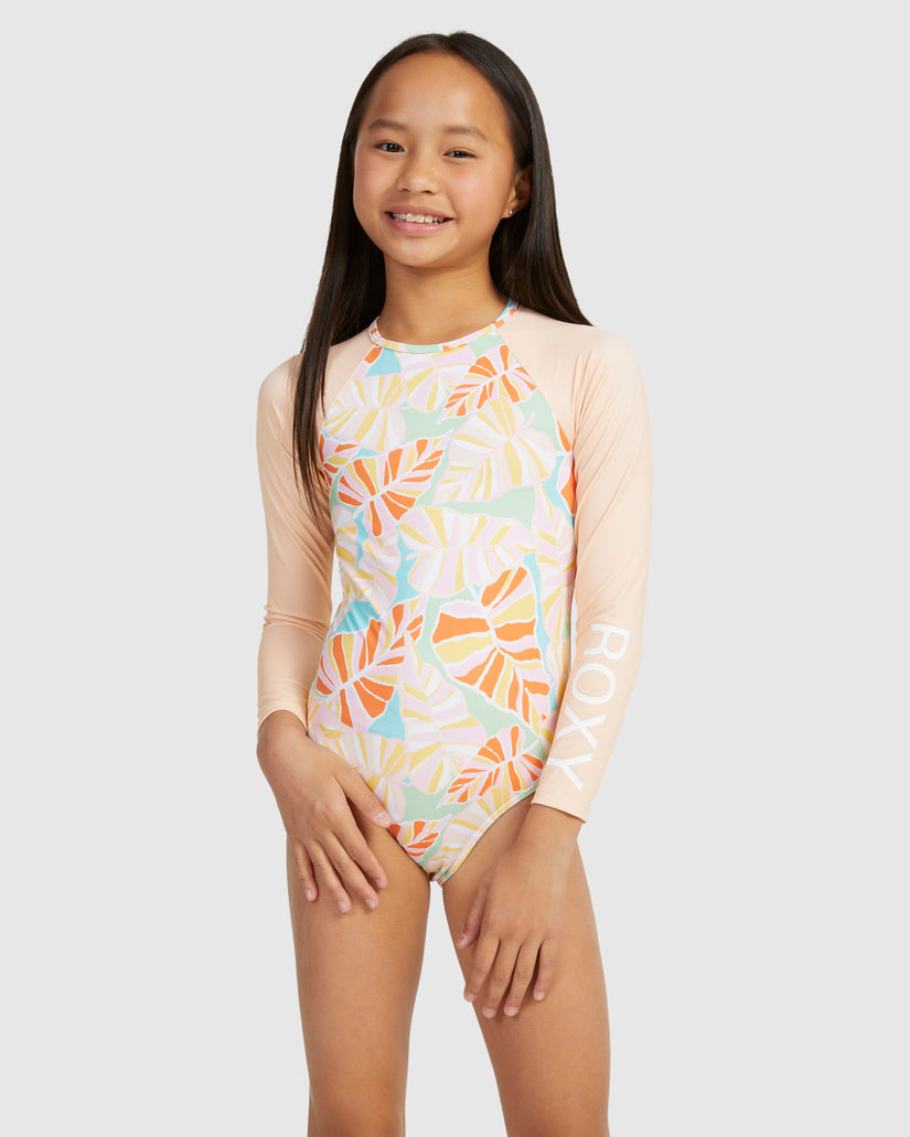 Girls Jungle Mirage Onesie Rashguard