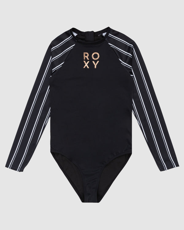 Girls 8-16 Active Bico Onesie Long Sleeve Rash Vest