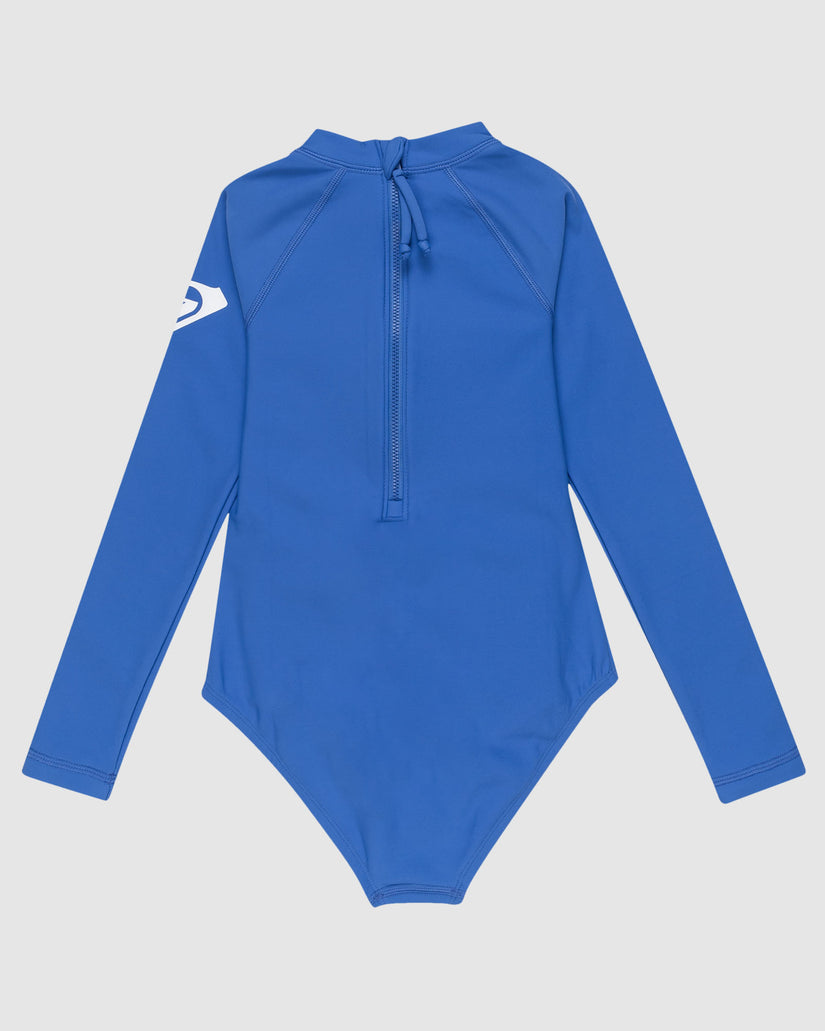 Girls 8-16 Heater Onesie Long Sleeve Rash Vest