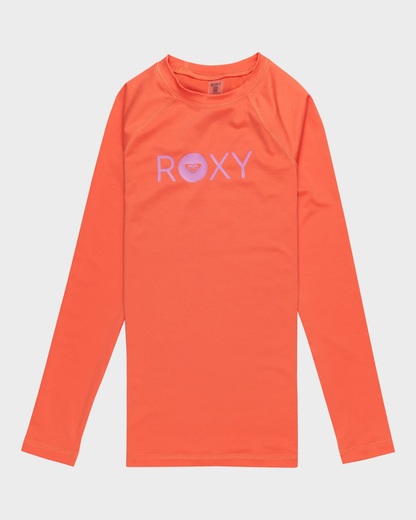 Girls 8-16 Essential Long Sleeve Lycra Rash Vest