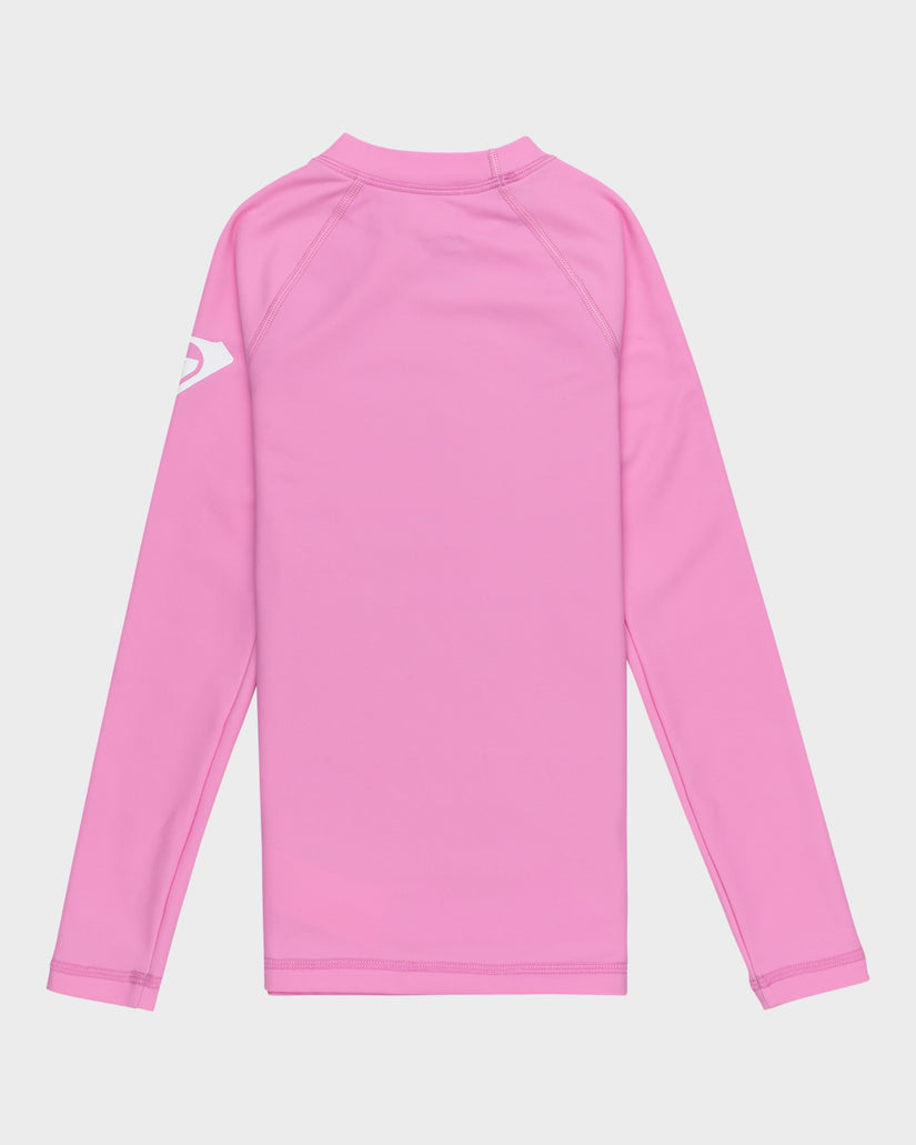 Girls 8-16 Heater Long Sleeve Lycra Rash Vest