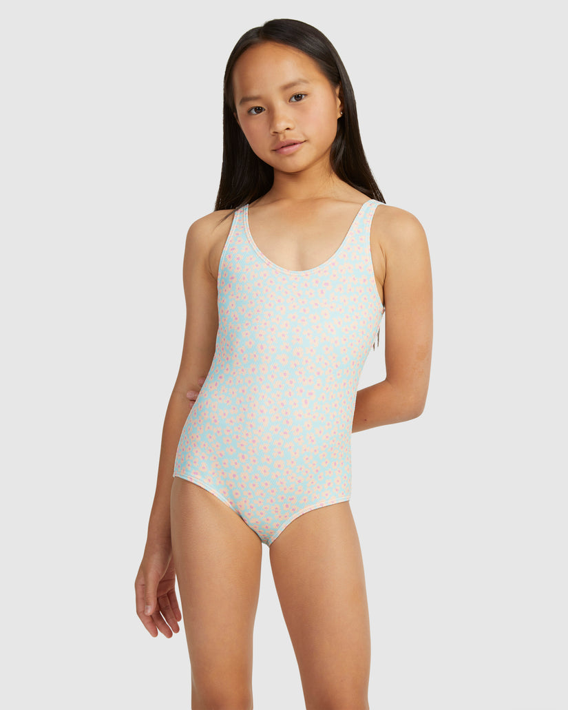 Girls 8-16 Flower Bed One Piece Swimsuit