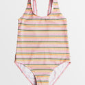 Girls 7-16 Mirage Stripe  One Piece Swimsuit