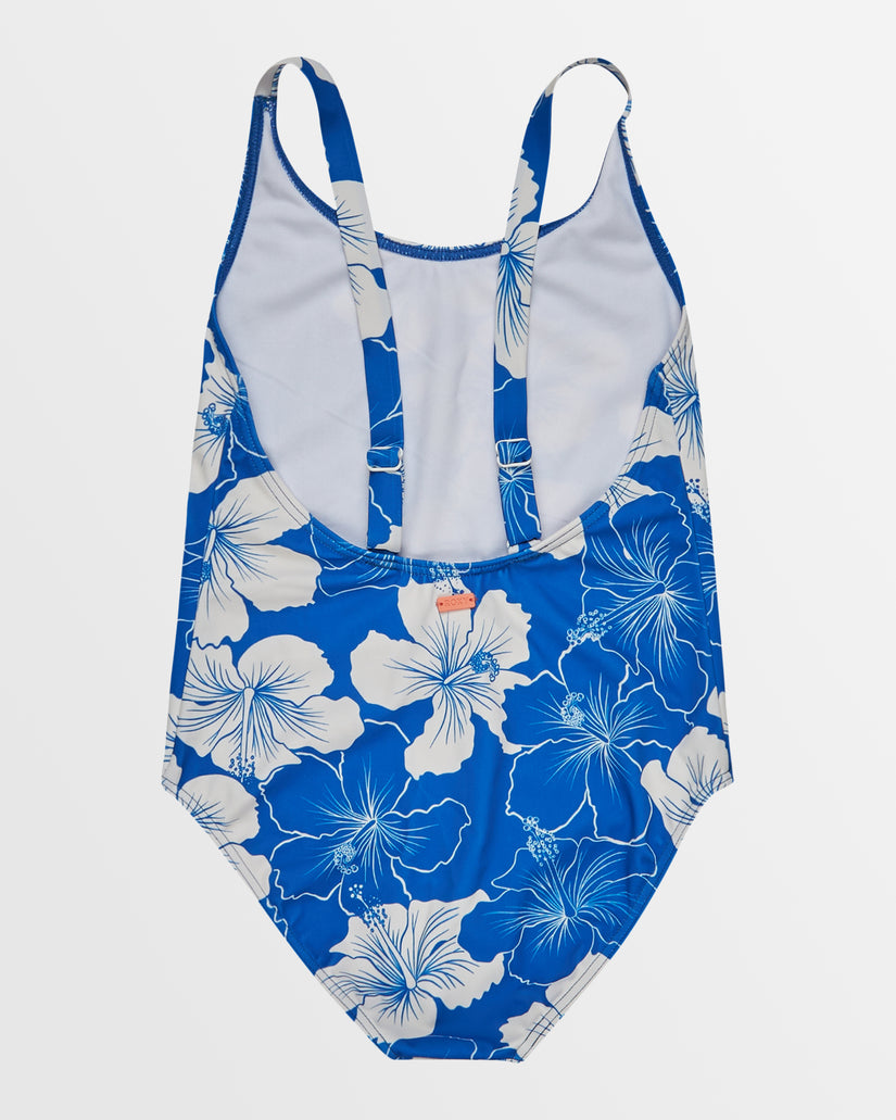 Girls 8-16 Hippy Hibiscus One Piece Swimsuit