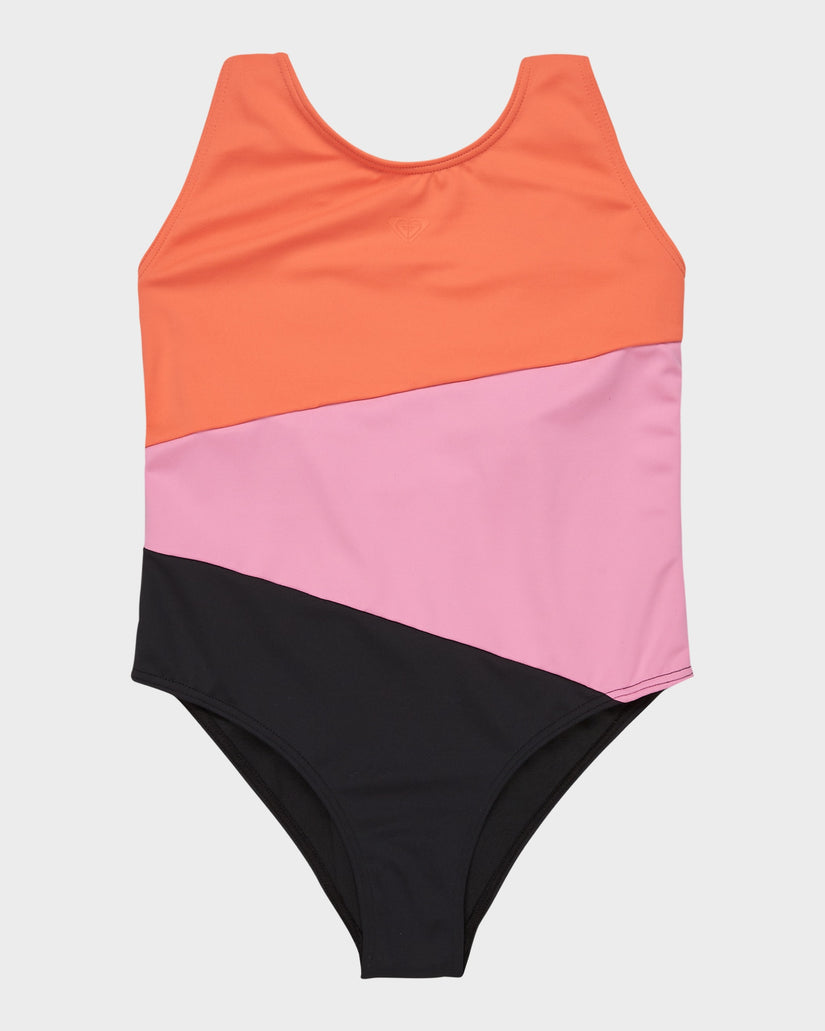 Girls 8-16 Colorblock One Piece Swimsuit