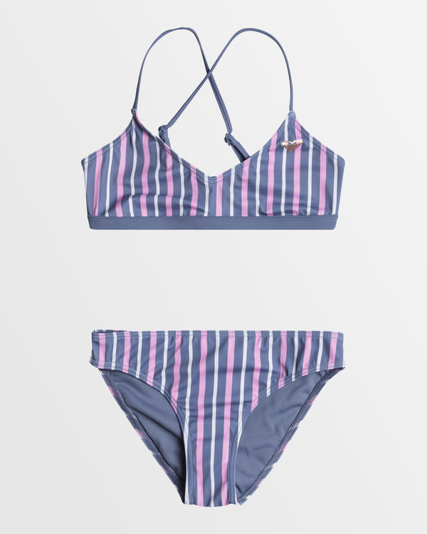 Girls 8-16 Hidden Garden Two Piece Swim Set