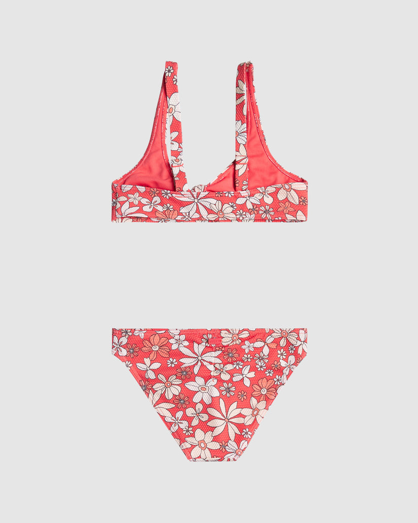 Girls 8-16 Fab Floral Bralette Set