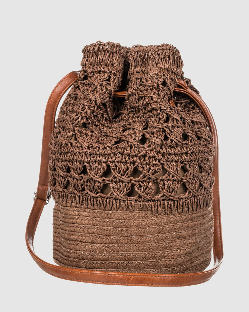 Womens Sunset Music Bucket Bag