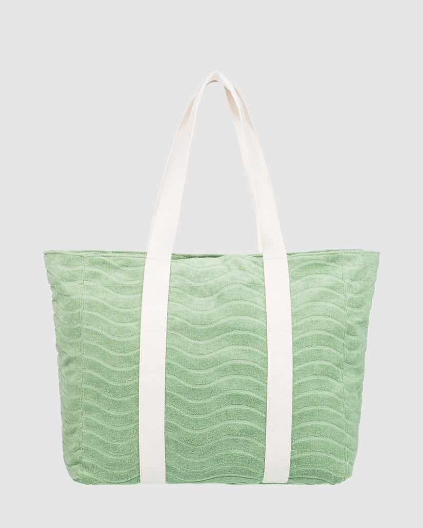 Womens Sunny Palm Tote Bag