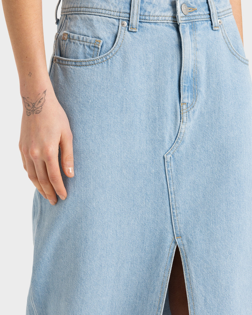 Womens Sun Winds Denim Skirts