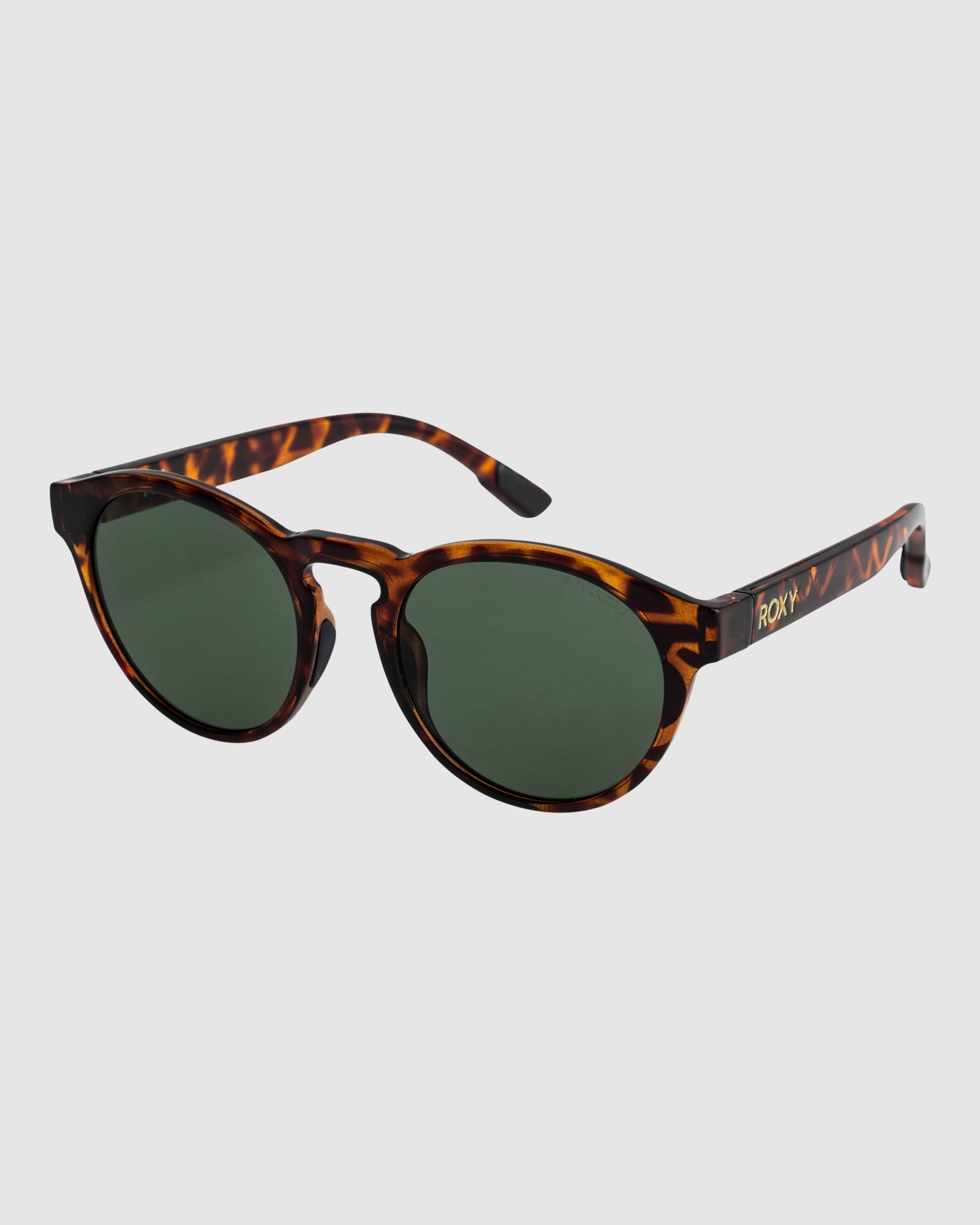 Womens Ivi Polarized Sunglasses TORTOISE BROWN GREEN PLZ Roxy