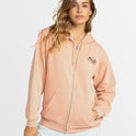 Womens Surf Stoked Zip-Up Hoodie