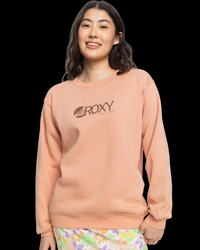 Womens Surf Stoked Pullover Sweatshirt