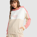 Womens Sunset Waves Pullover Hoodie