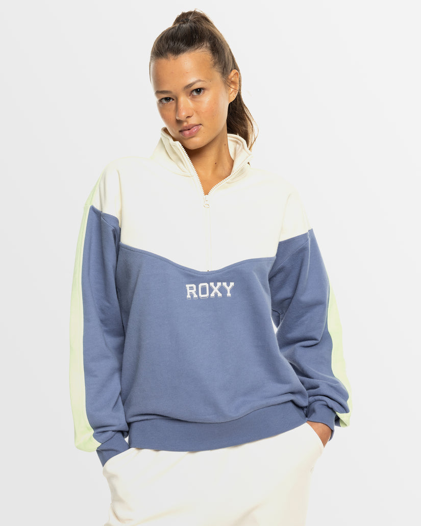 Womens Essential Energy Half-Zip Sweatshirt