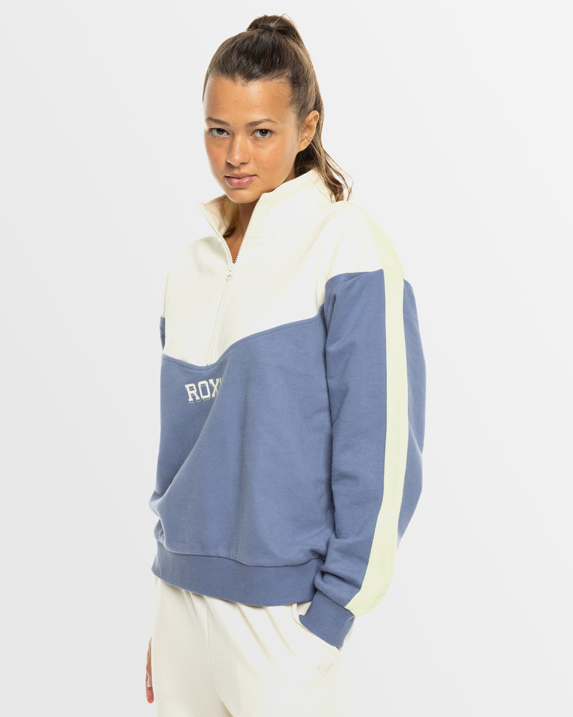 Womens Essential Energy Half-Zip Sweatshirt