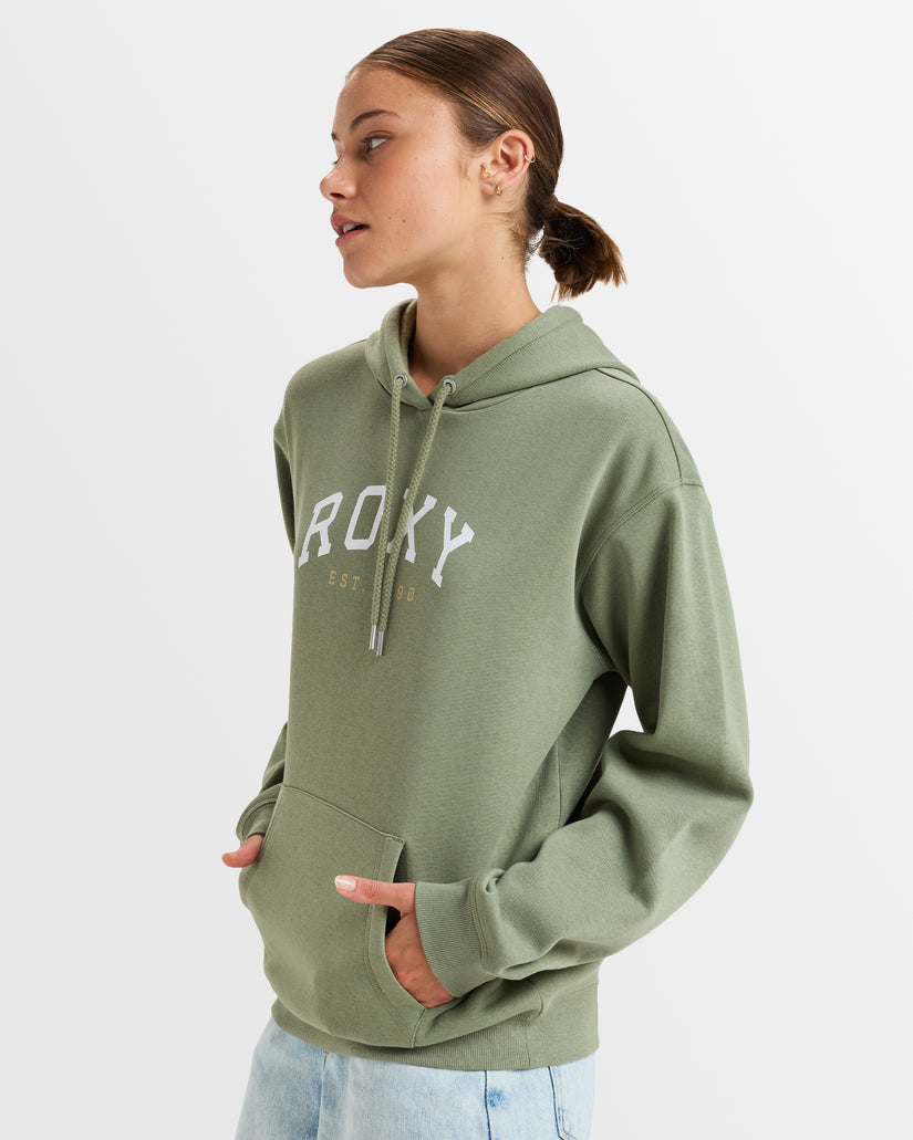 Womens Surf Stoked Pullover Hoodie