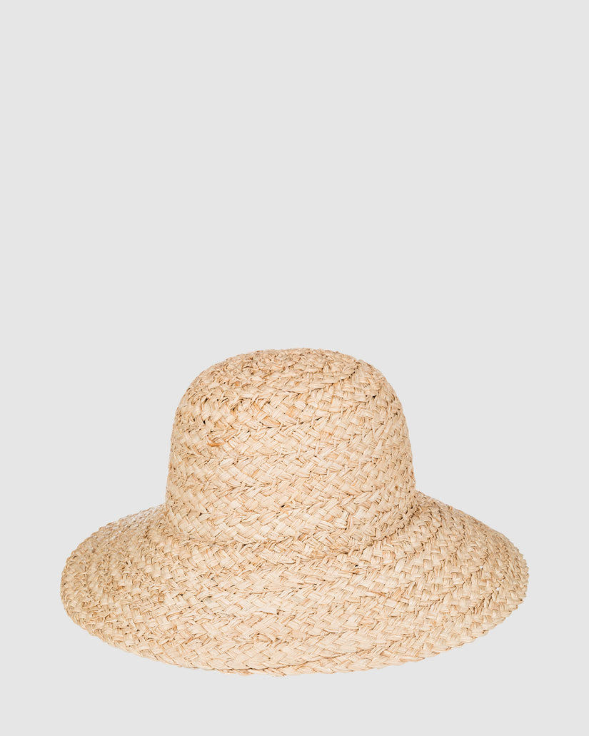 Womens Confetti Cake Straw Sun Hat