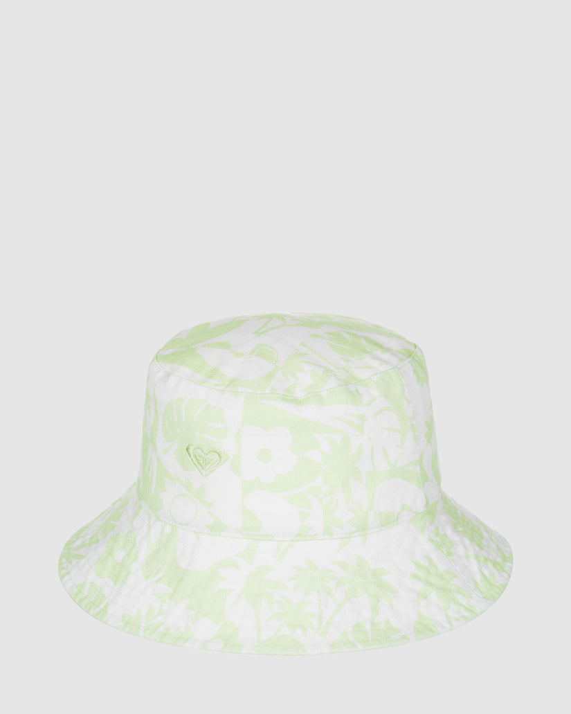 Womens Jasmine Paradise Reversible Bucket Hat