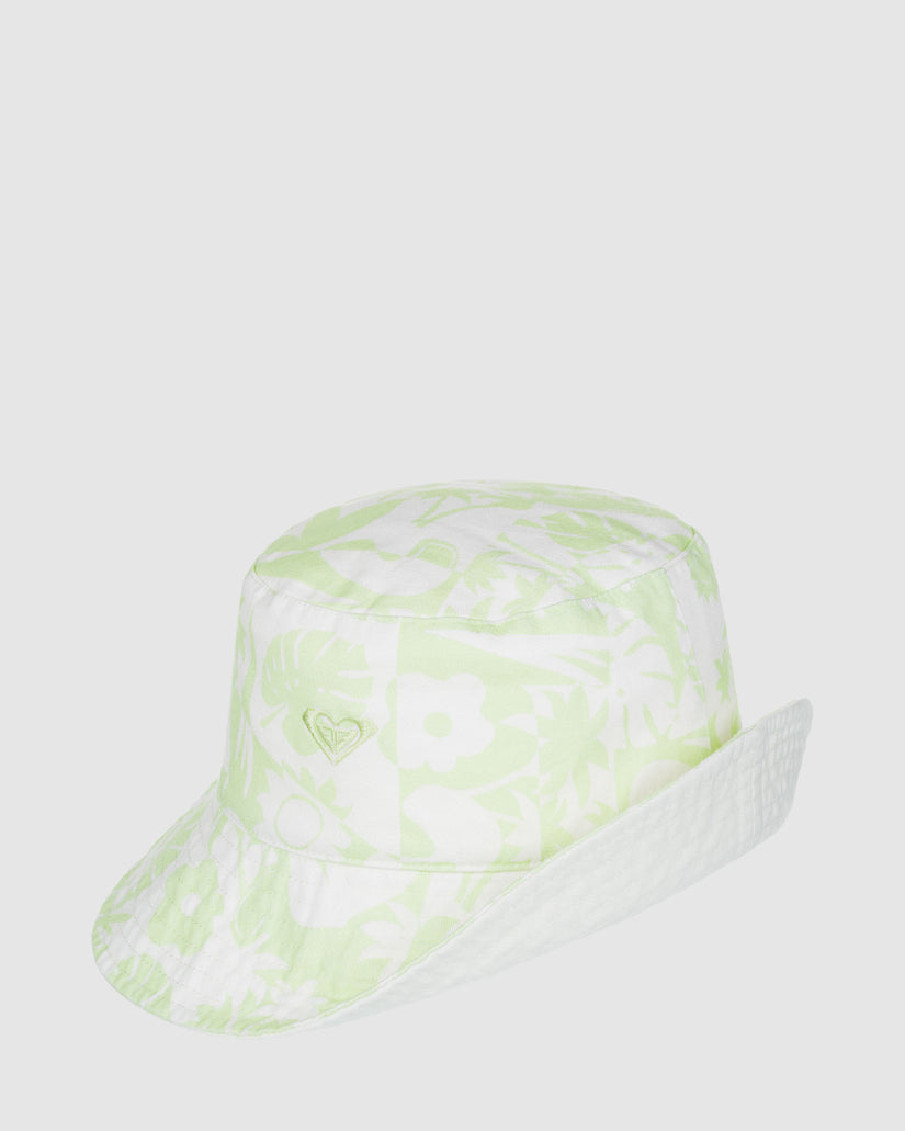 Womens Jasmine Paradise Reversible Bucket Hat