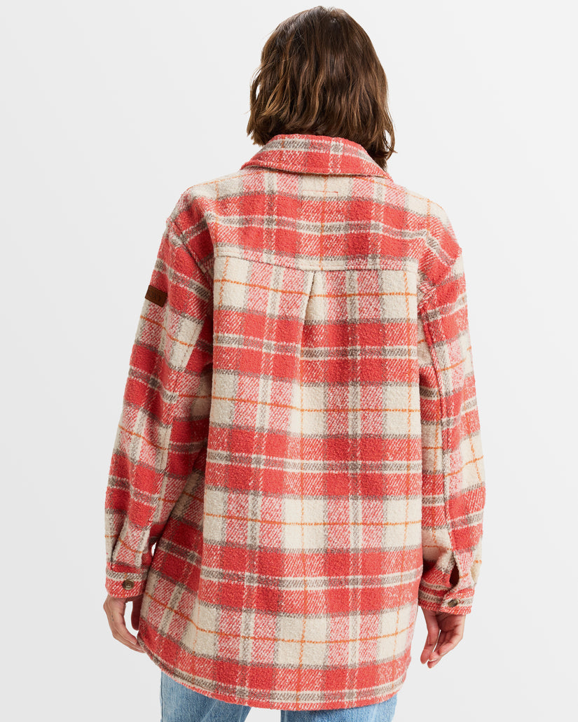 Womens Check The Swell Iiii Shacket