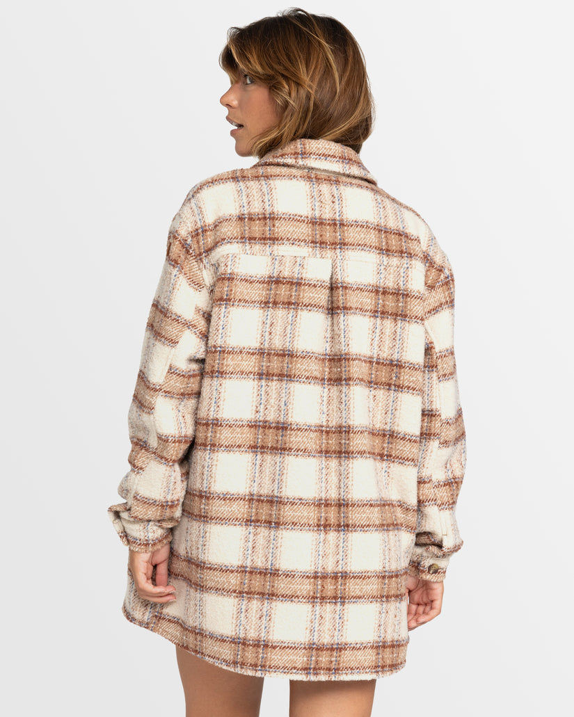 Womens Check The Swell Iiii Shacket