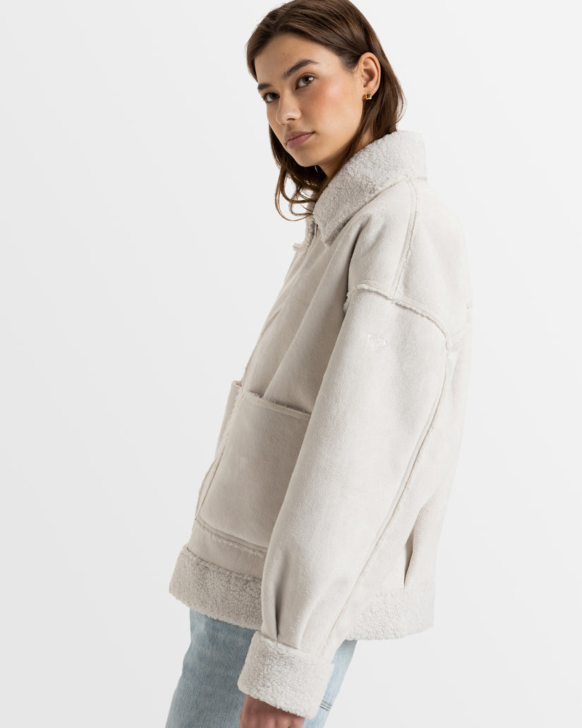 Womens True Romance Sherpa Jacket