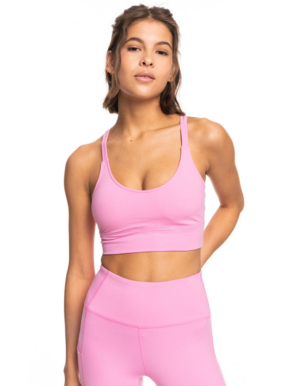 Womens Heart Into It Elongated Sports Bra