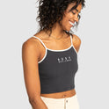 Womens Roxy Vintage Cropped Tank Top