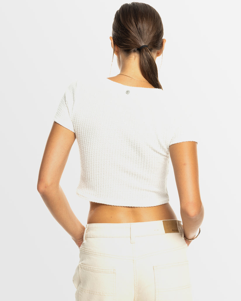 Womens Born With It Cropped Top