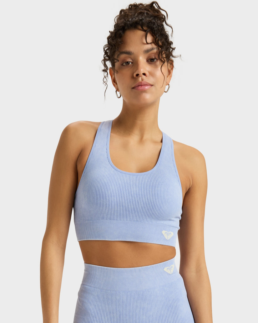 Womens Chillout Seamless Washed Sports Bra