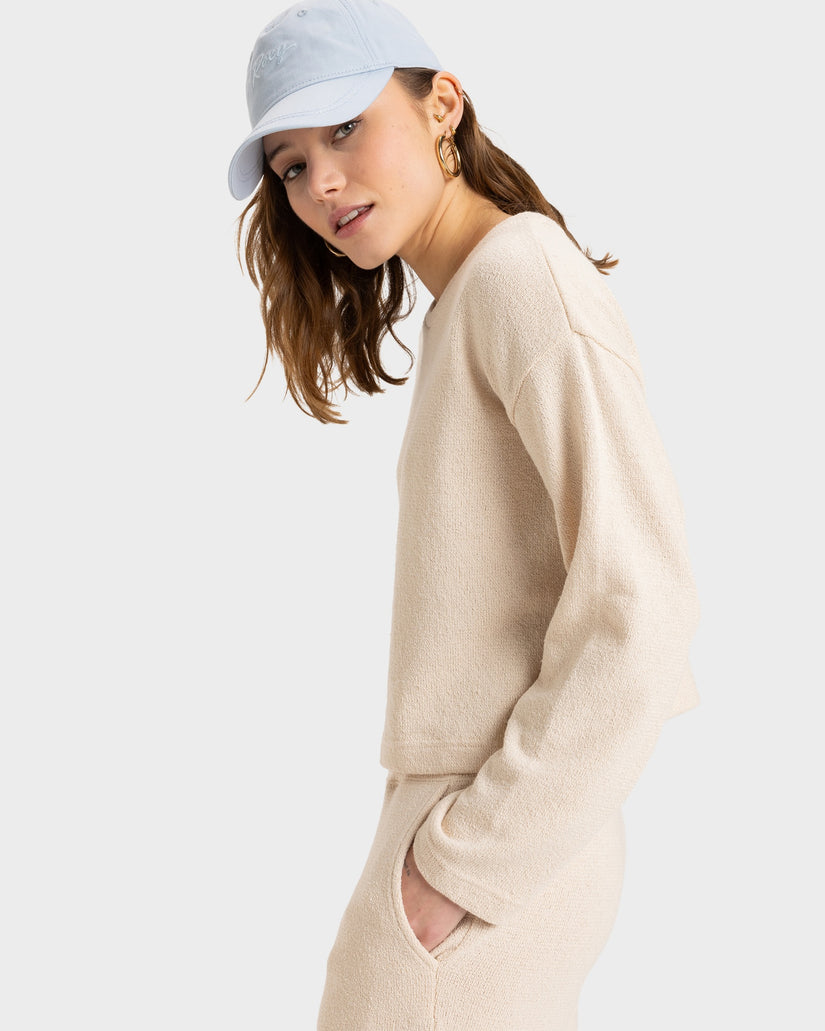 Womens Stay Top Crew Neck