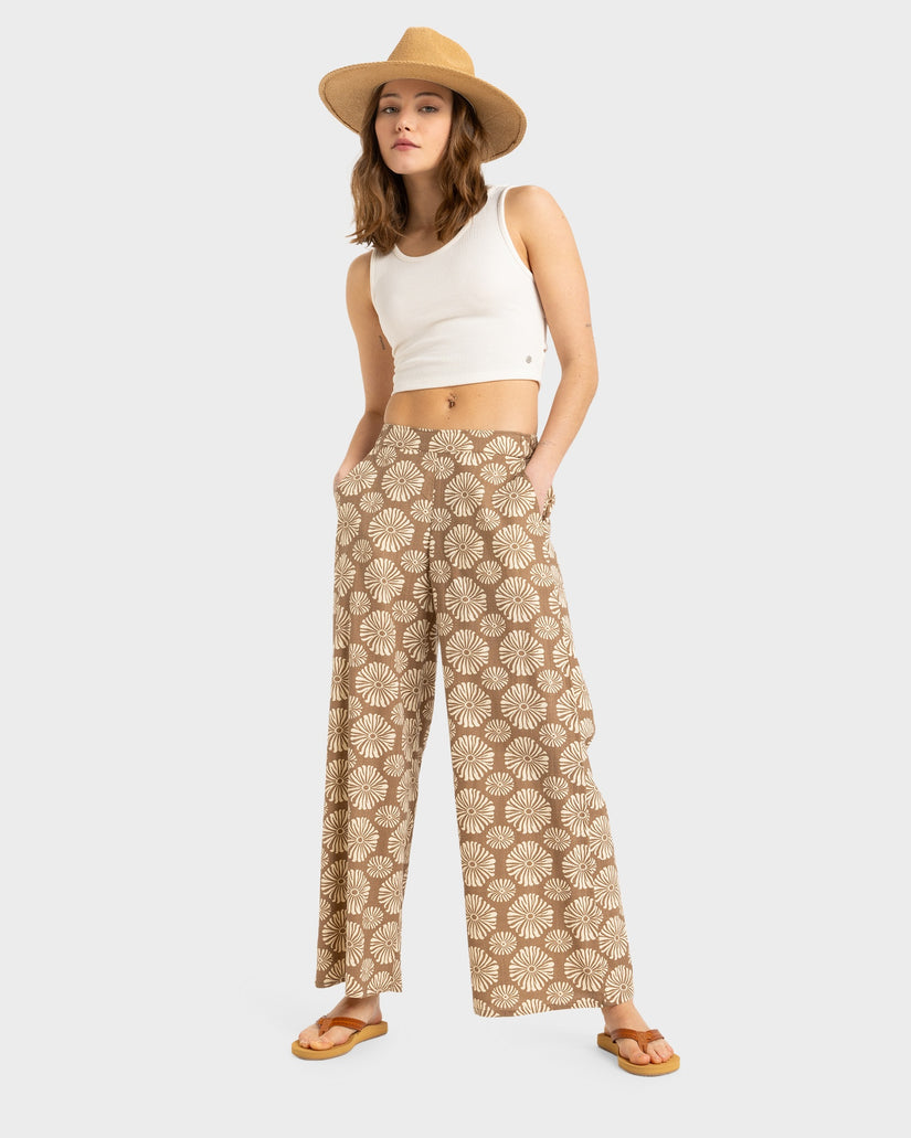 Womens Midnight Avenue Slub Pants