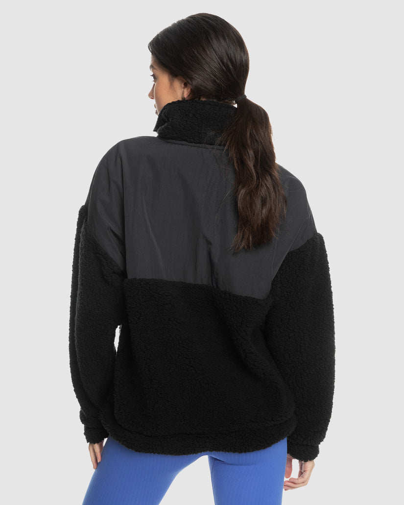 Womens Waves Of Warmth Half-Zip Fleece