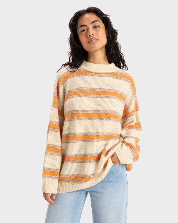 Womens Little Dume Stripe Knitted Jumper