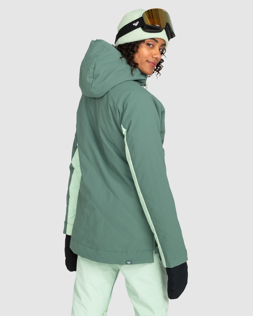 Womens Radiant Lines Overhead Jk Snowboard Jacket