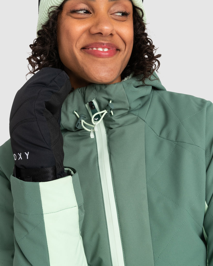 Womens Radiant Lines Overhead Jk Snowboard Jacket