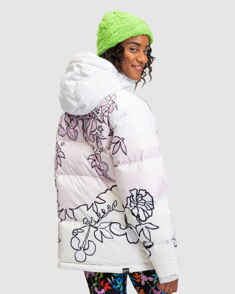 Womens Roxy X Rowley Puffer Snow Jacket